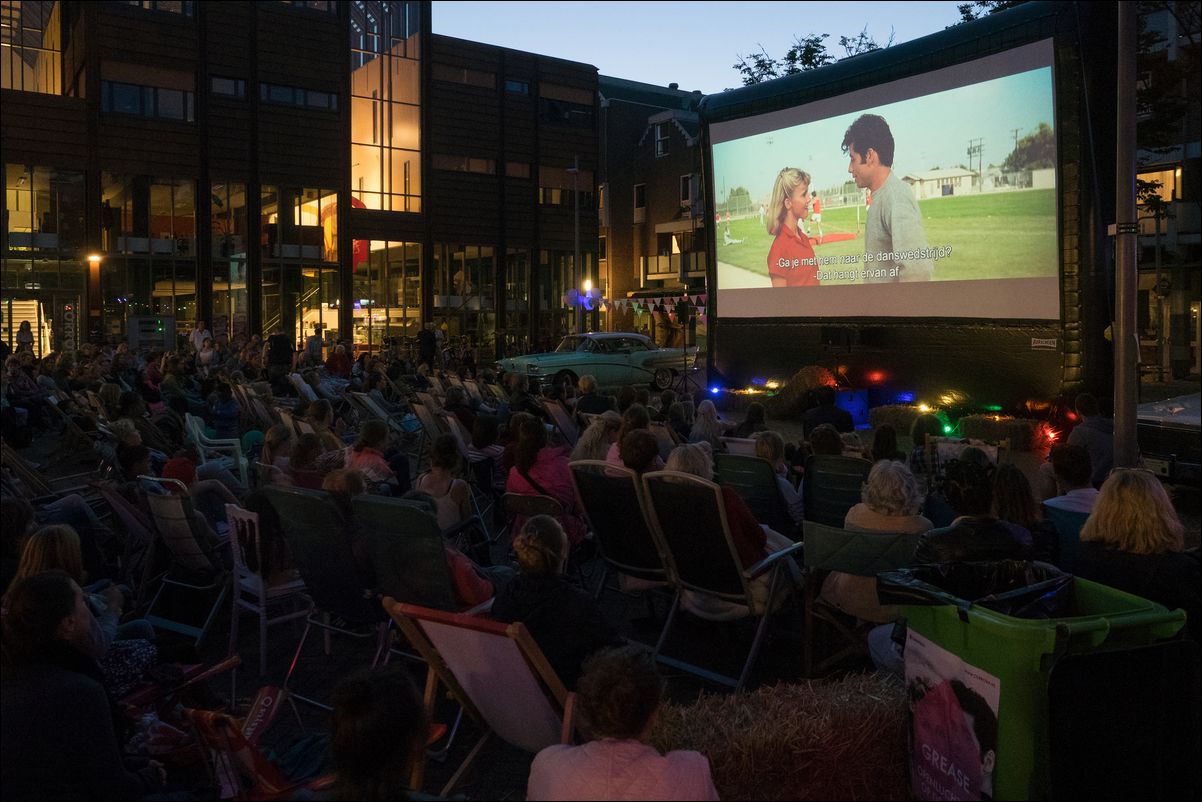 Grease openluchtfilm Almere Haven 24 juni