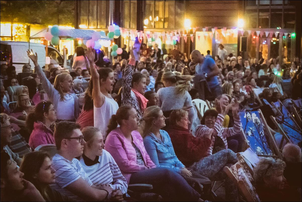 Grease openluchtfilm Almere Haven 24 juni