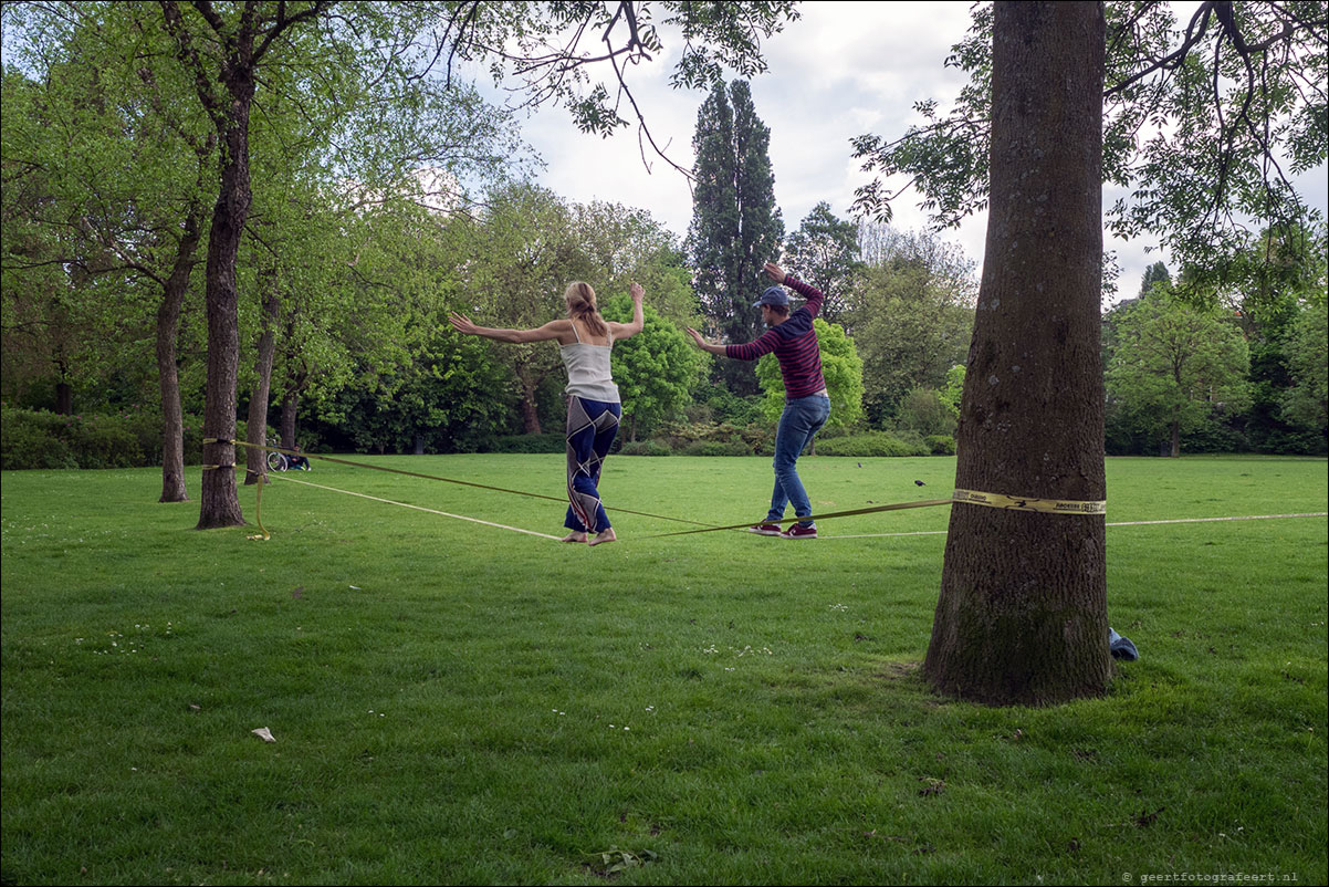 A day in the park  - Sarphatipark Amsterdam