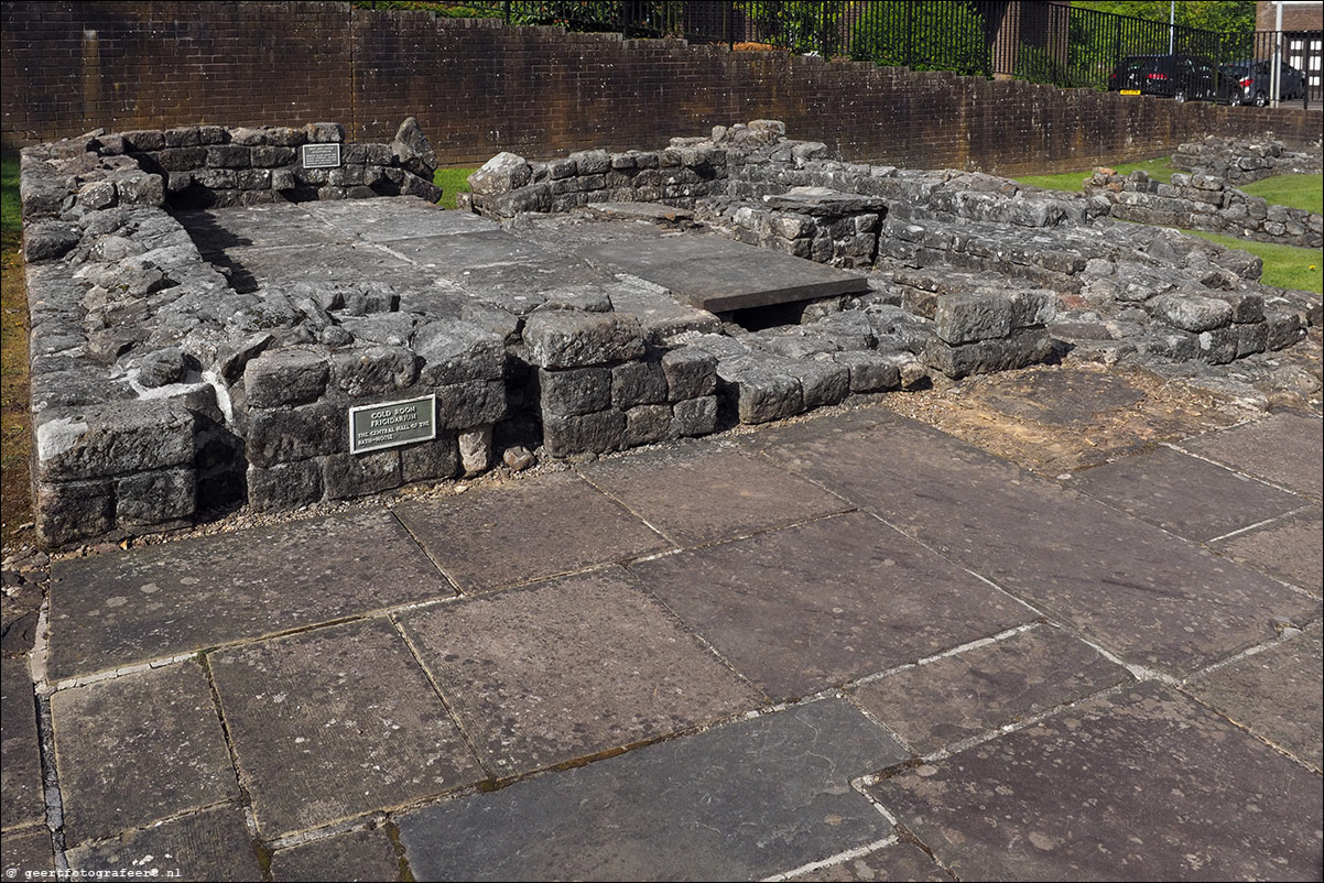 wandeling langs de Muur van Antoninus Schotland Bowling Station - Bearsden