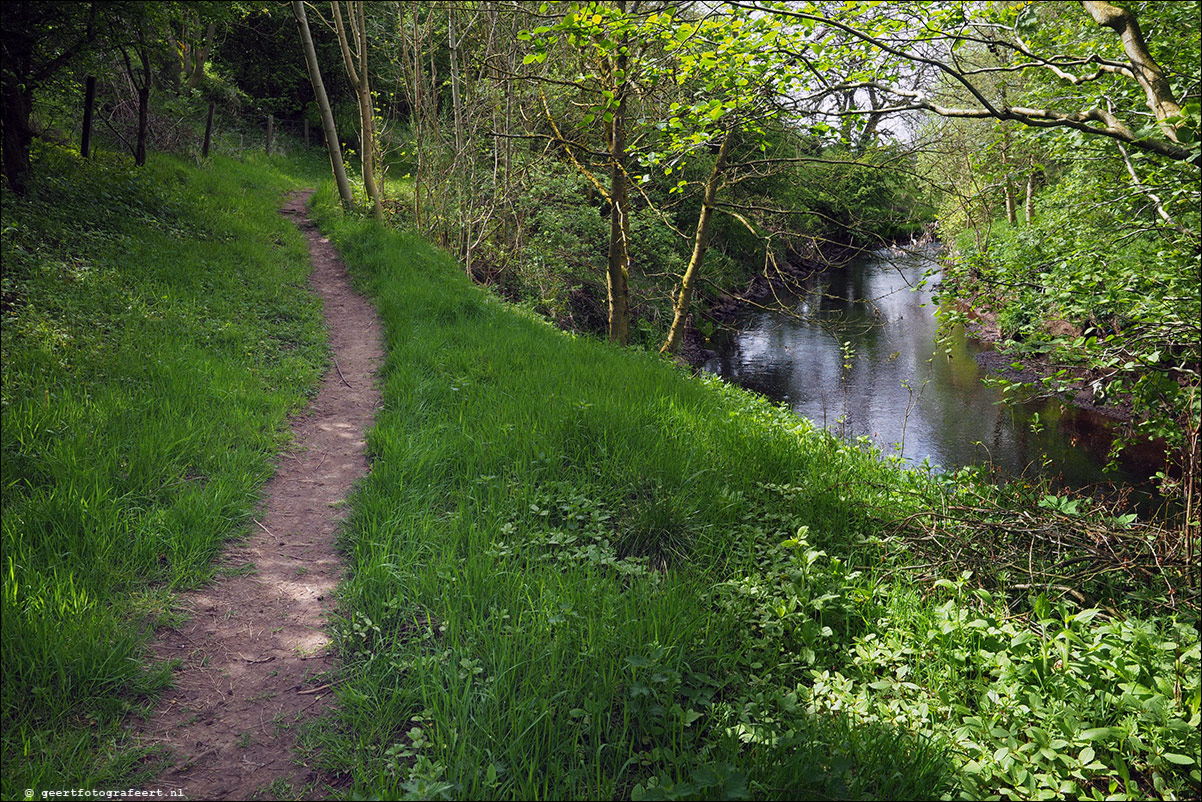 wandeling langs de Muur van Antoninus Schotland Bearsden - Kirkintilloch