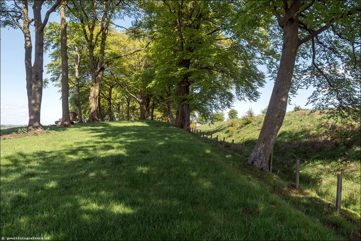 wandeling langs de Muur van Antoninus Schotland Kirkintilloch - Castleary Hotel