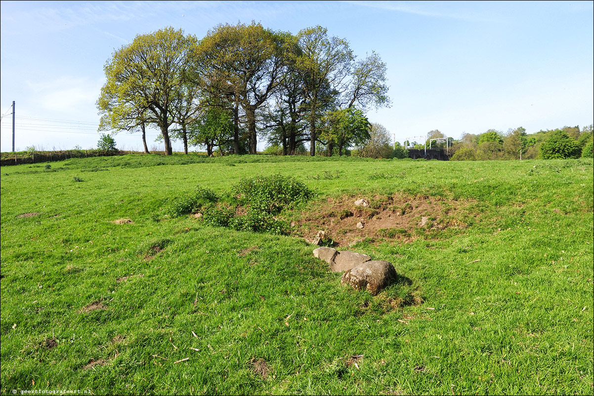 wandeling langs de Muur van Antoninus Schotland Castlecary - Mumrills