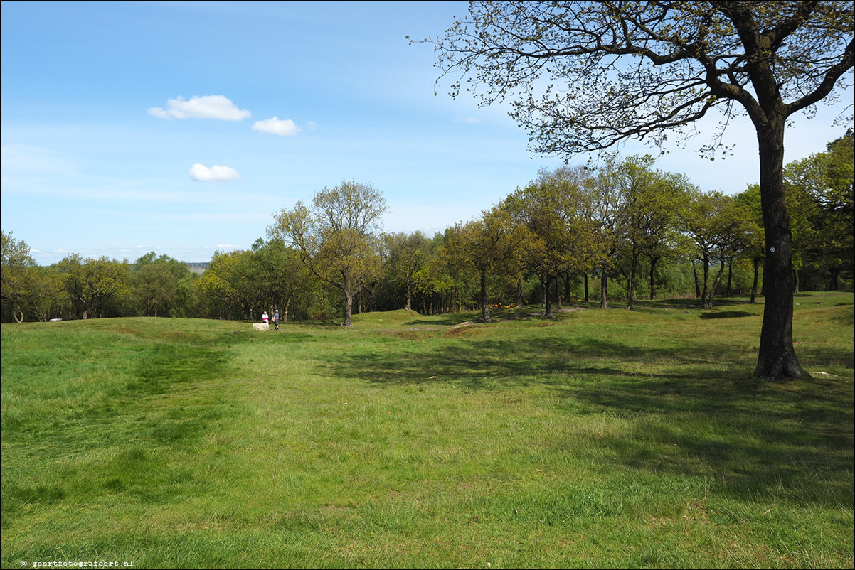 wandeling langs de Muur van Antoninus Schotland Castlecary - Mumrills