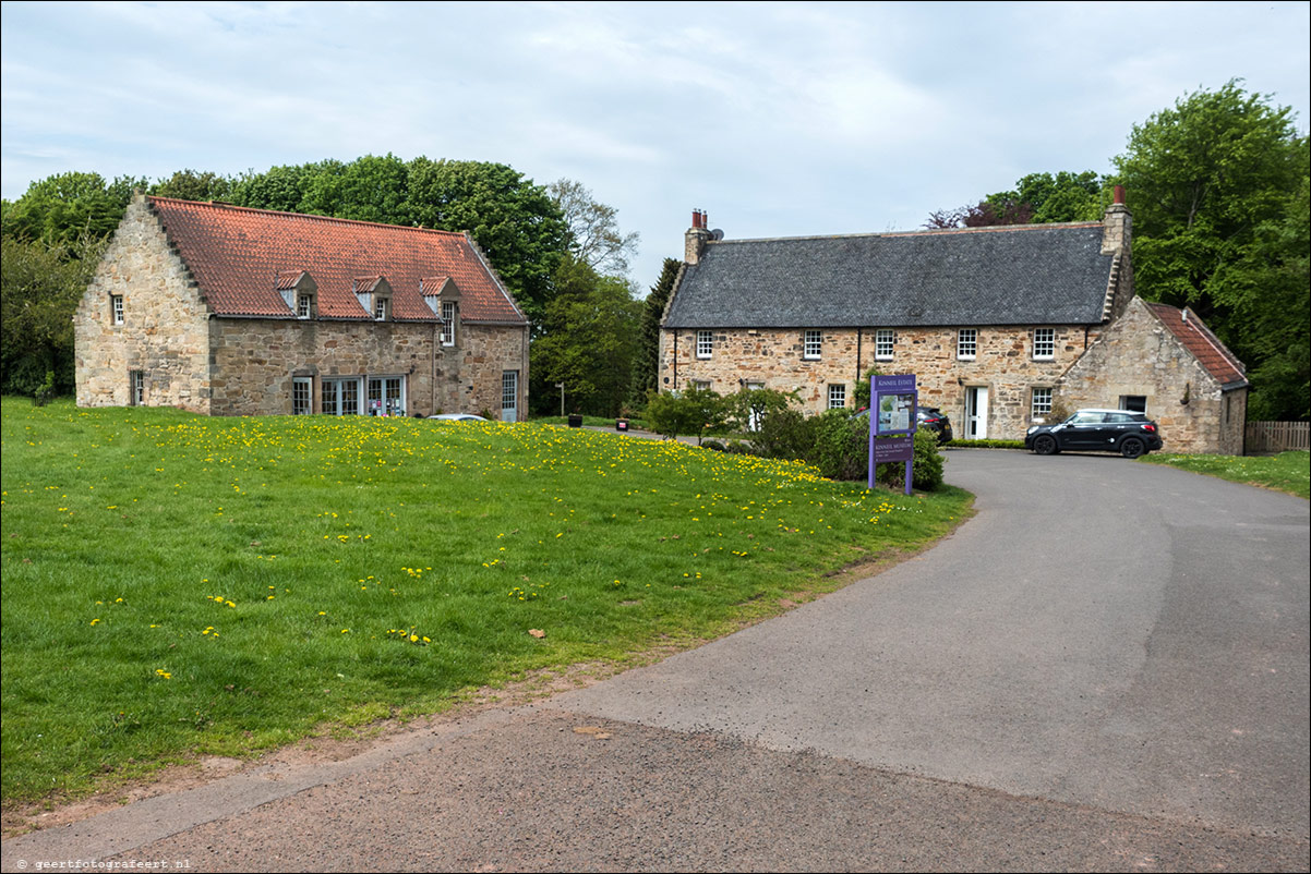 wandeling langs de Muur van Antoninus Schotland Mumrills - Bo'ness