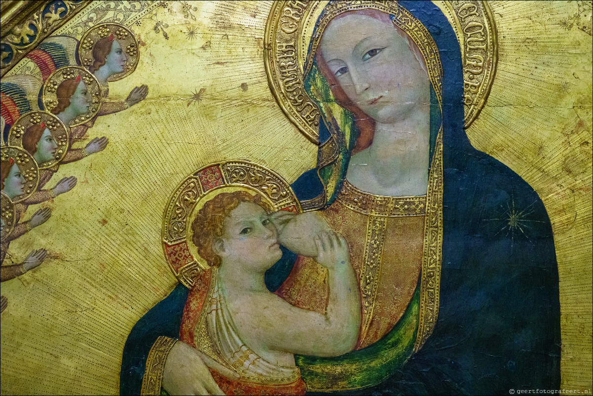 Capodimonte in Napels: Maria en Kind