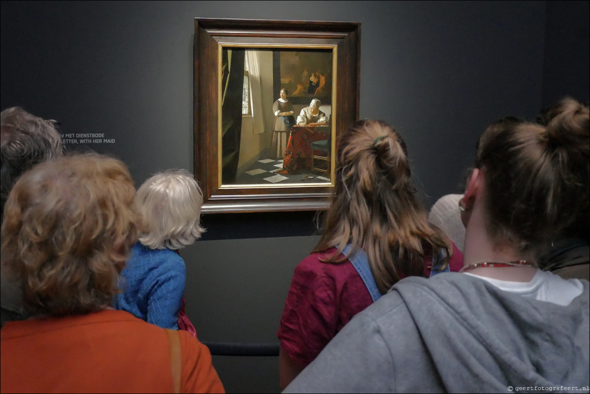 Johannes Vermeer tentoonstelling in Rijksmuseum Amsterdam