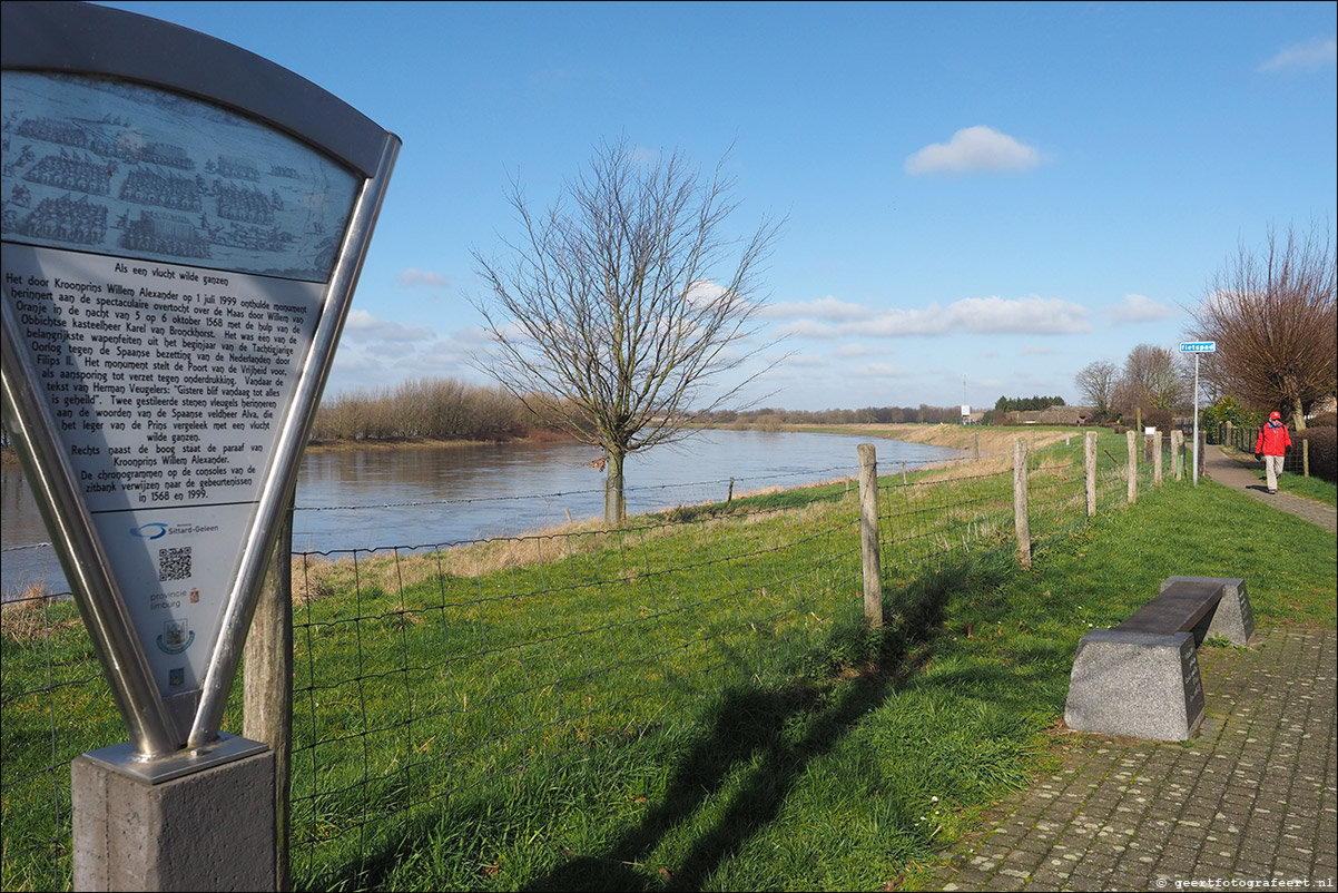 grenspad: berg aan de maas - thorn