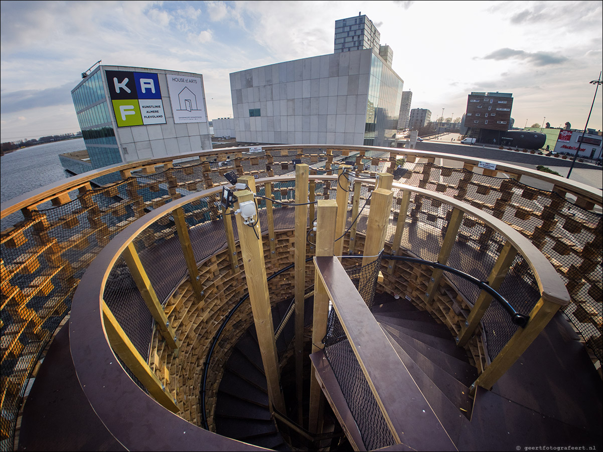 Spiraaltoren, Spiral Tower, Esplanade, KAF