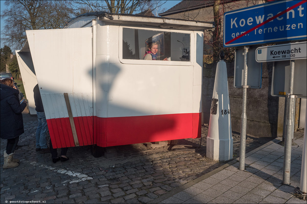 Grenspad: Nieuw Namen - Koewacht, Zeeland, Zweeuws Vlaanderen