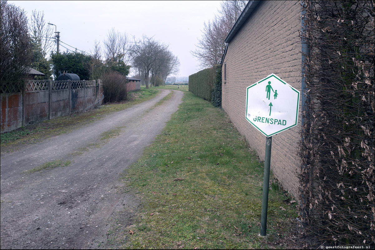 Grenspad: Koewacht - Sas van Gent, Zeeland, Zweeuws Vlaanderen