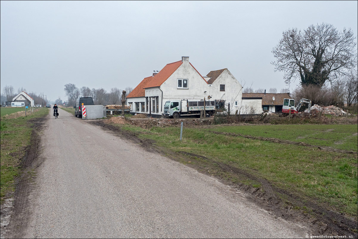 Grenspad: Koewacht - Sas van Gent, Zeeland, Zweeuws Vlaanderen