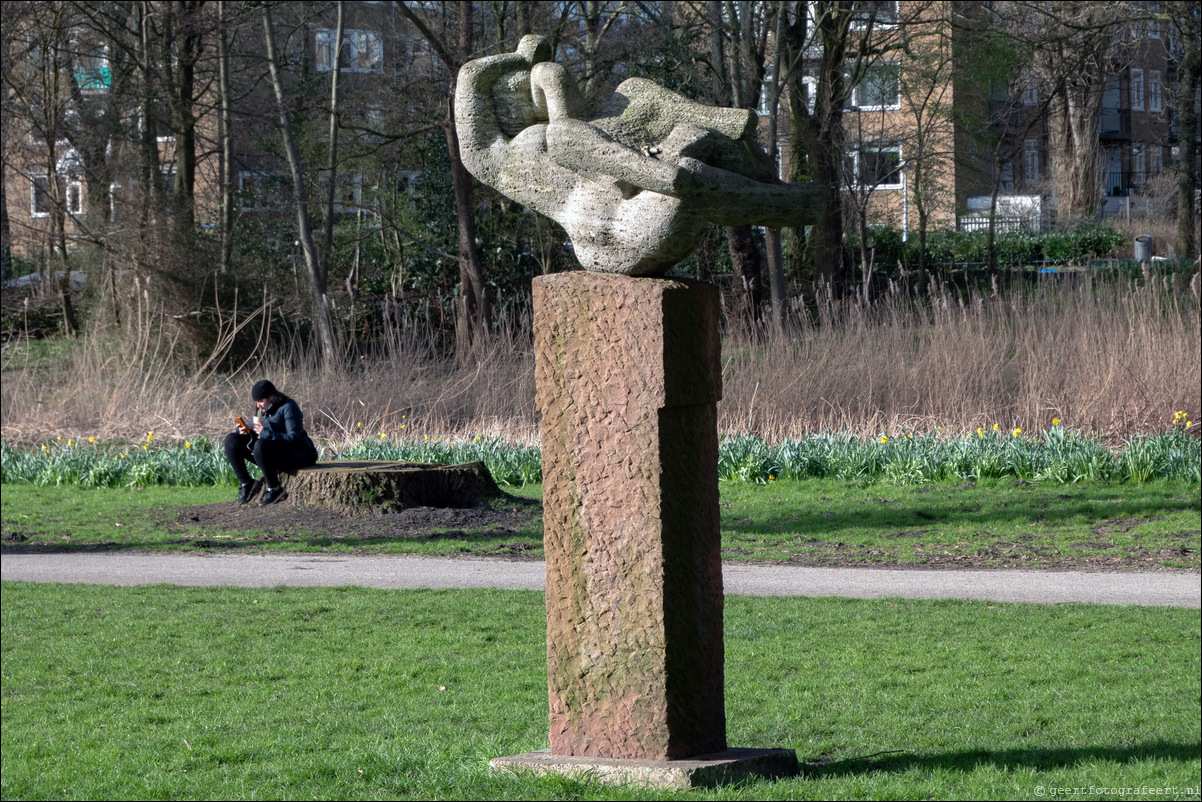 Amsterdam Erasmuspark Leda en de Zwaan