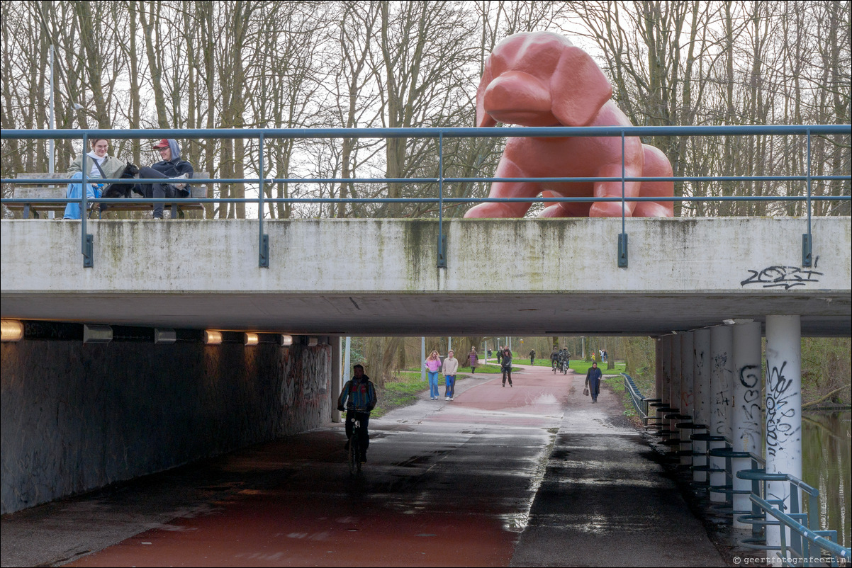 Amsterdam Rembrandtpark 2 Hondjes