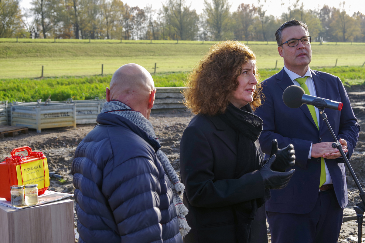 100 jaar Zuiderzeewet en Land Art Flevoland kunstwerk Riff 