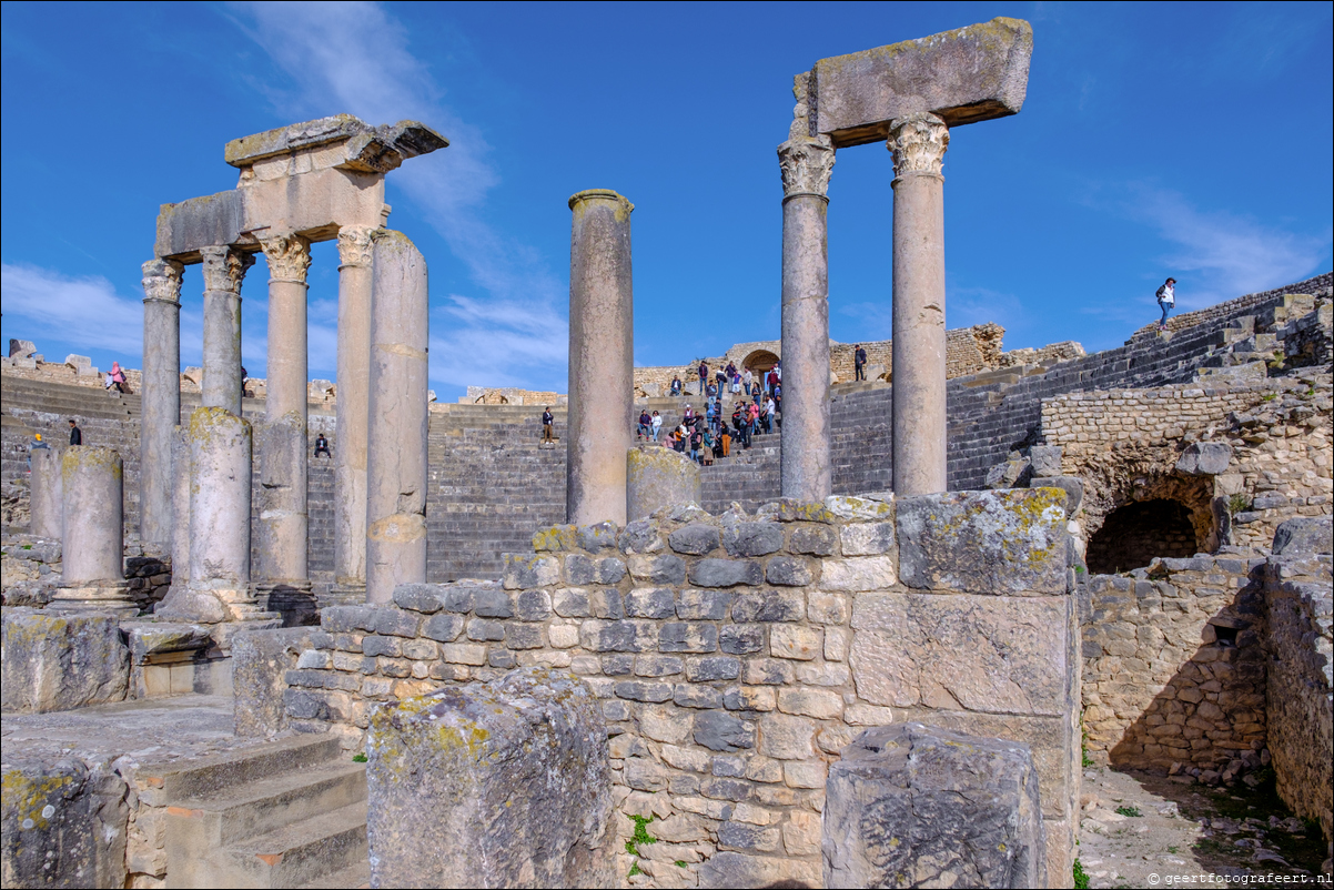 Tunesie Thugga Dougga width=