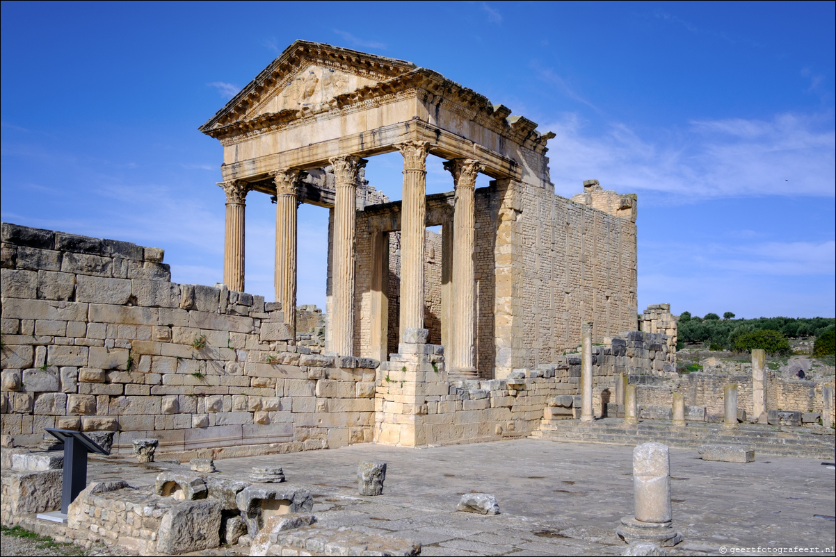 Tunesie Thugga Dougga width=