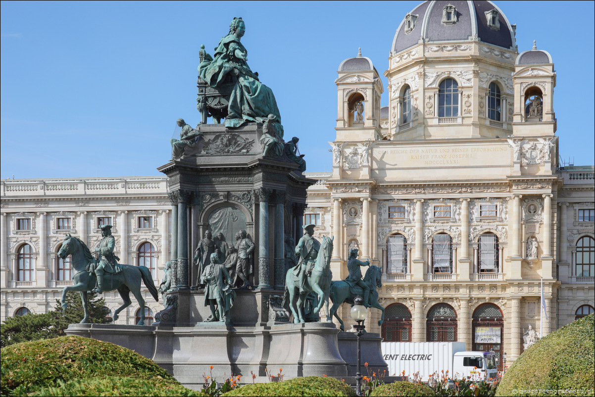 Wenen Maria-Thérèsien-Platz